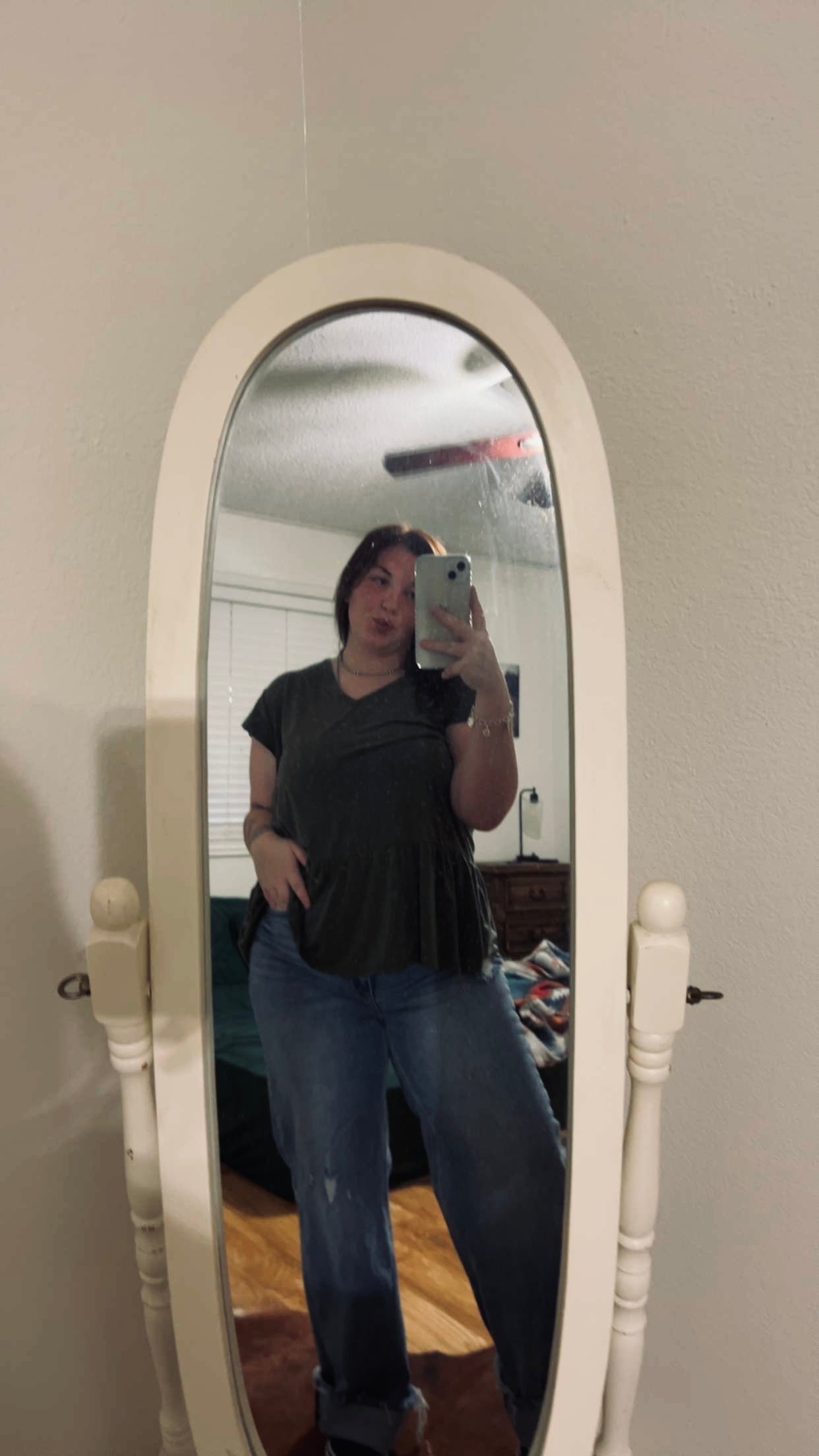 High Rise comfort stretch sneak peak jeans