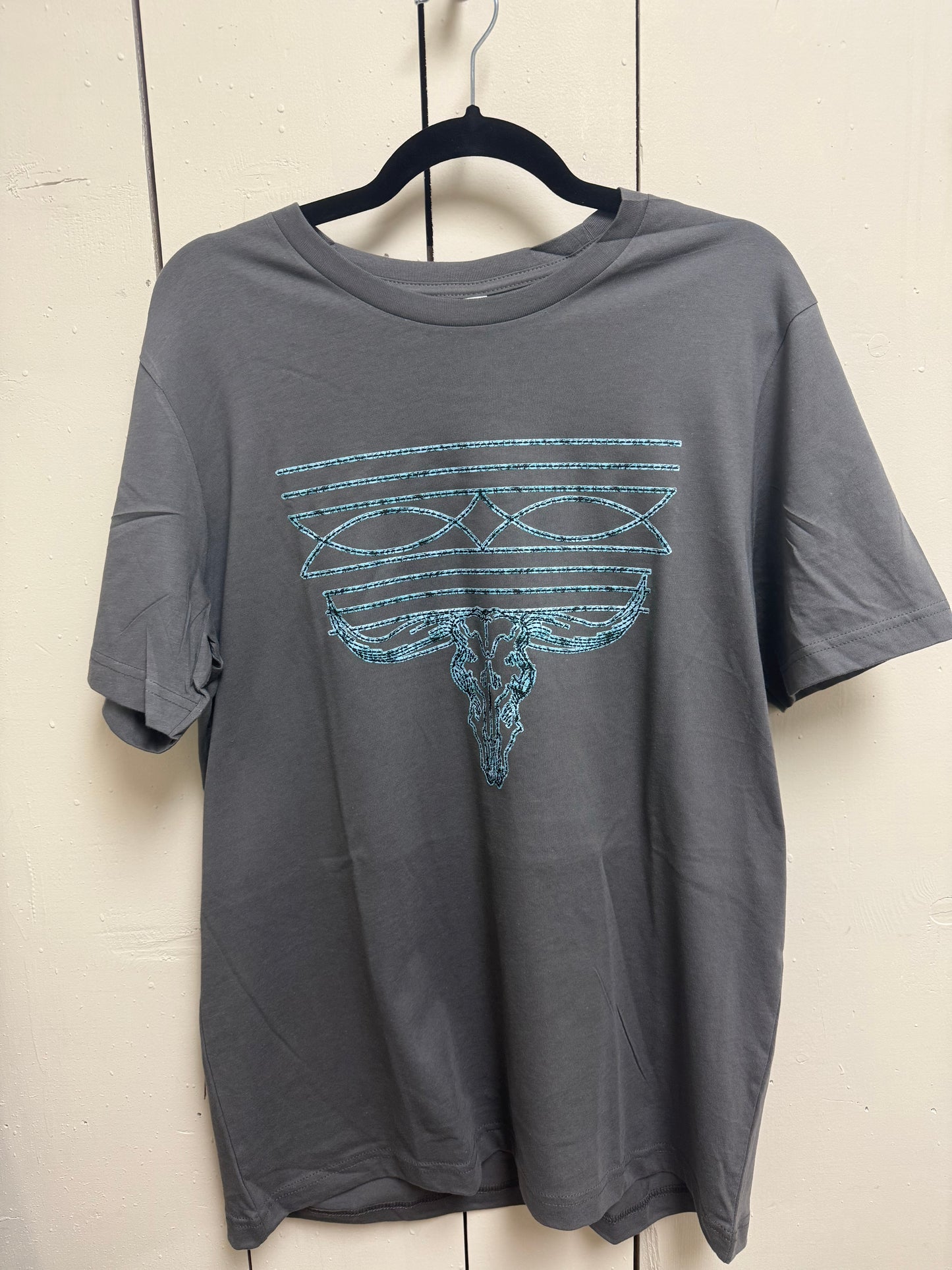 Steer and boot stitch tee