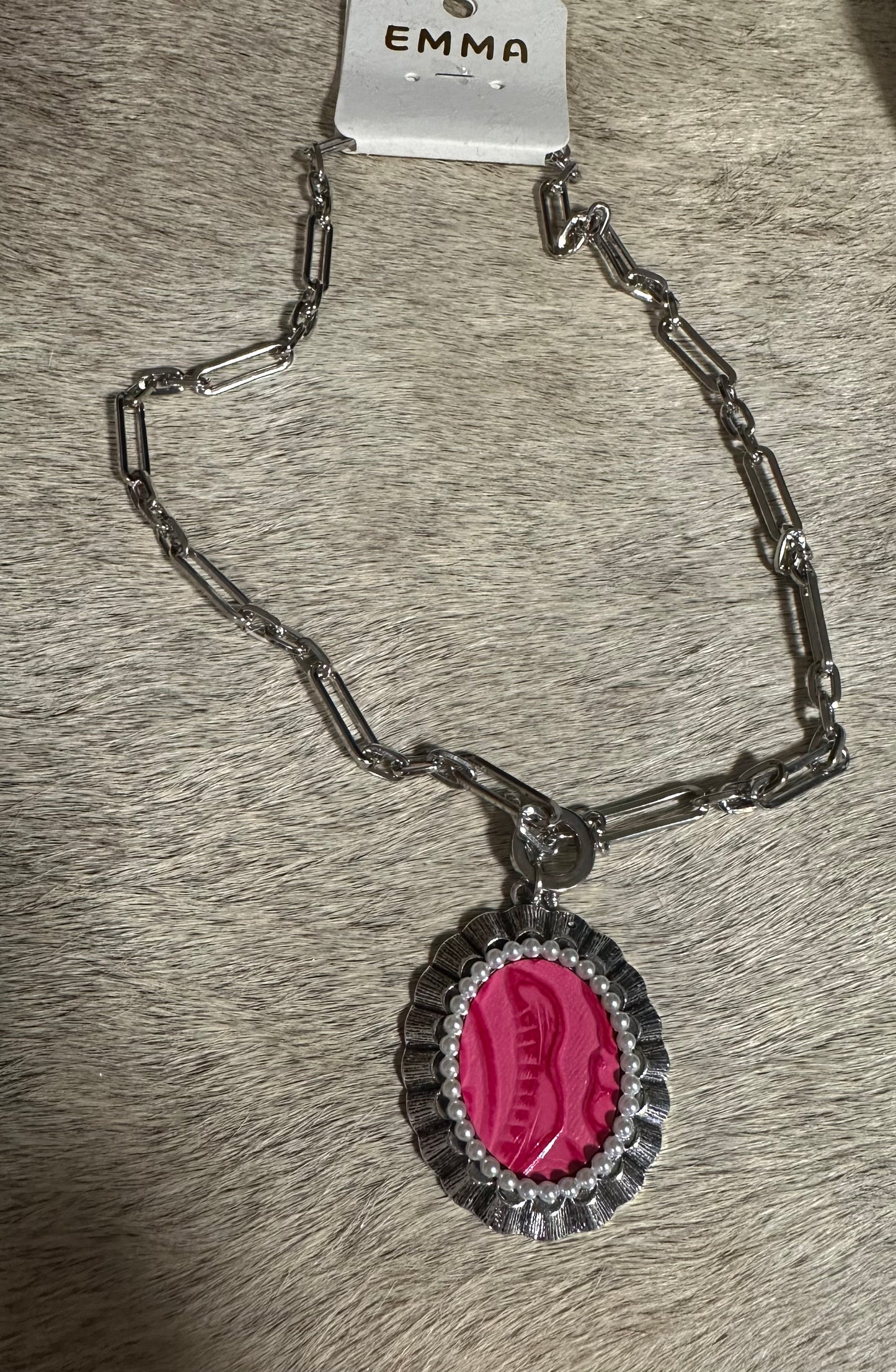 Silver Link Necklace