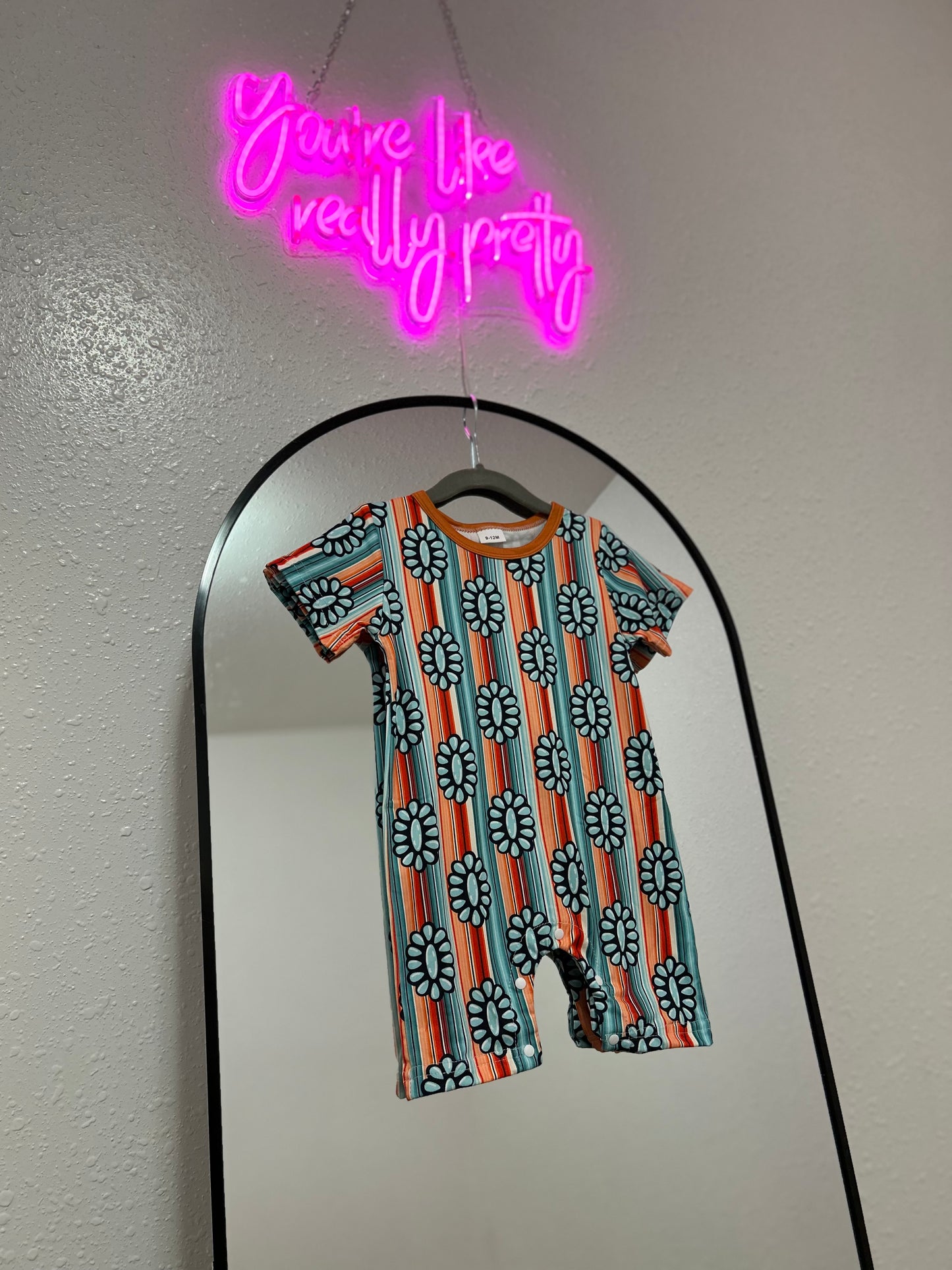Serape Concho Romper