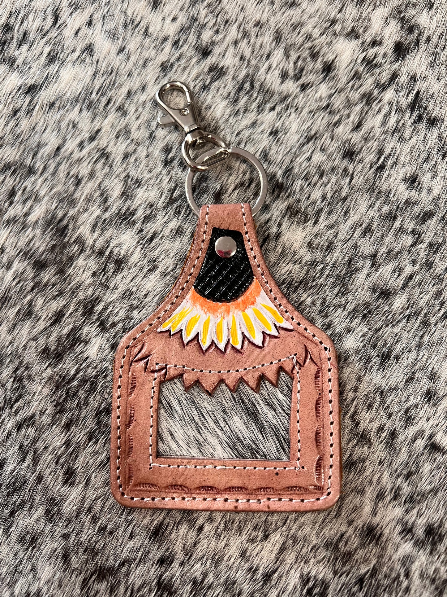 Risen sun keychain
