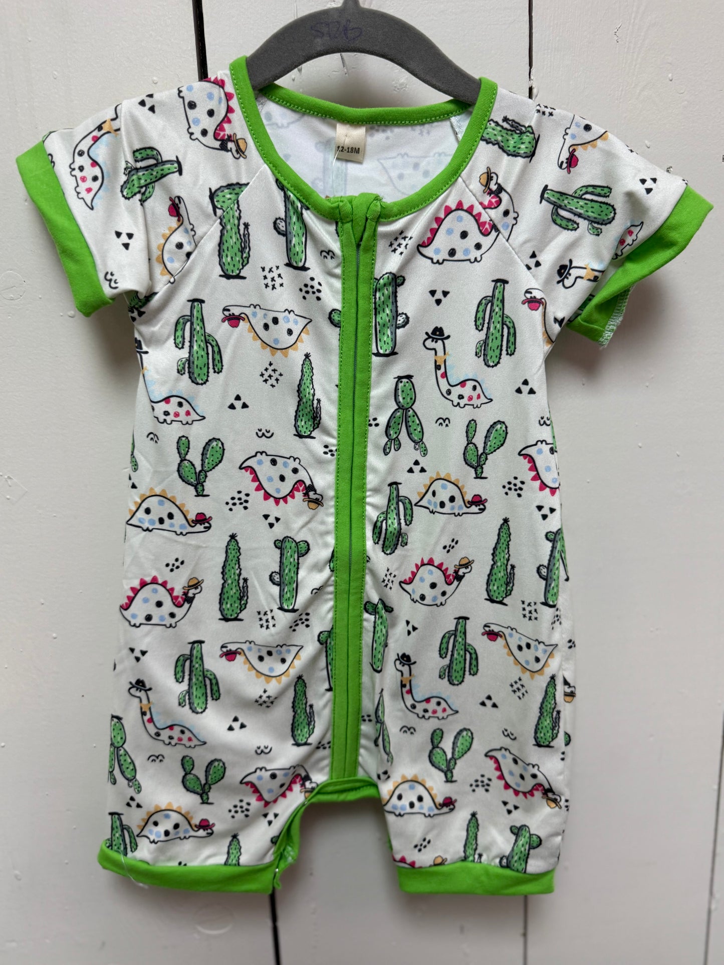 dino dessert romper