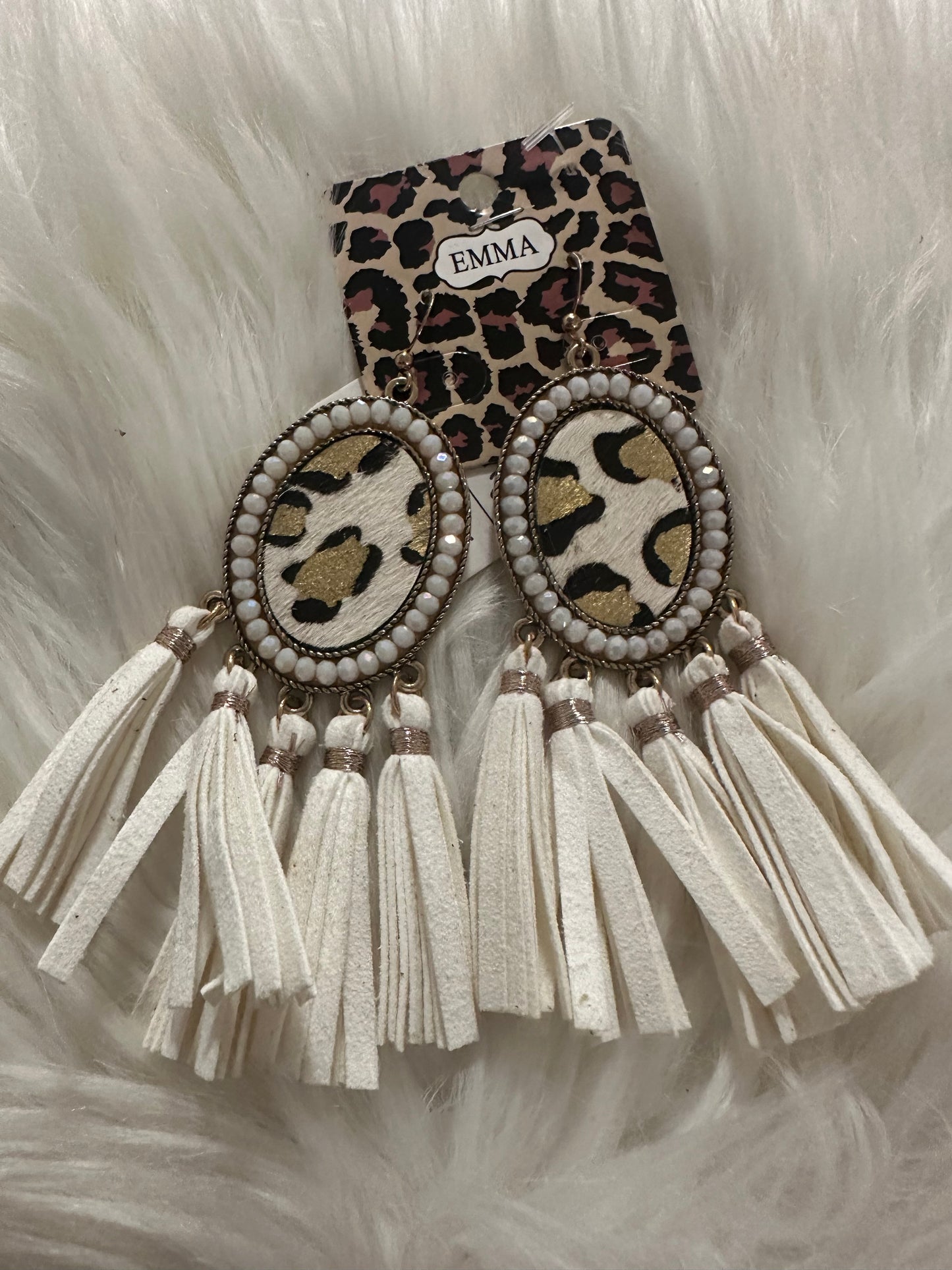Animal Print Earrings