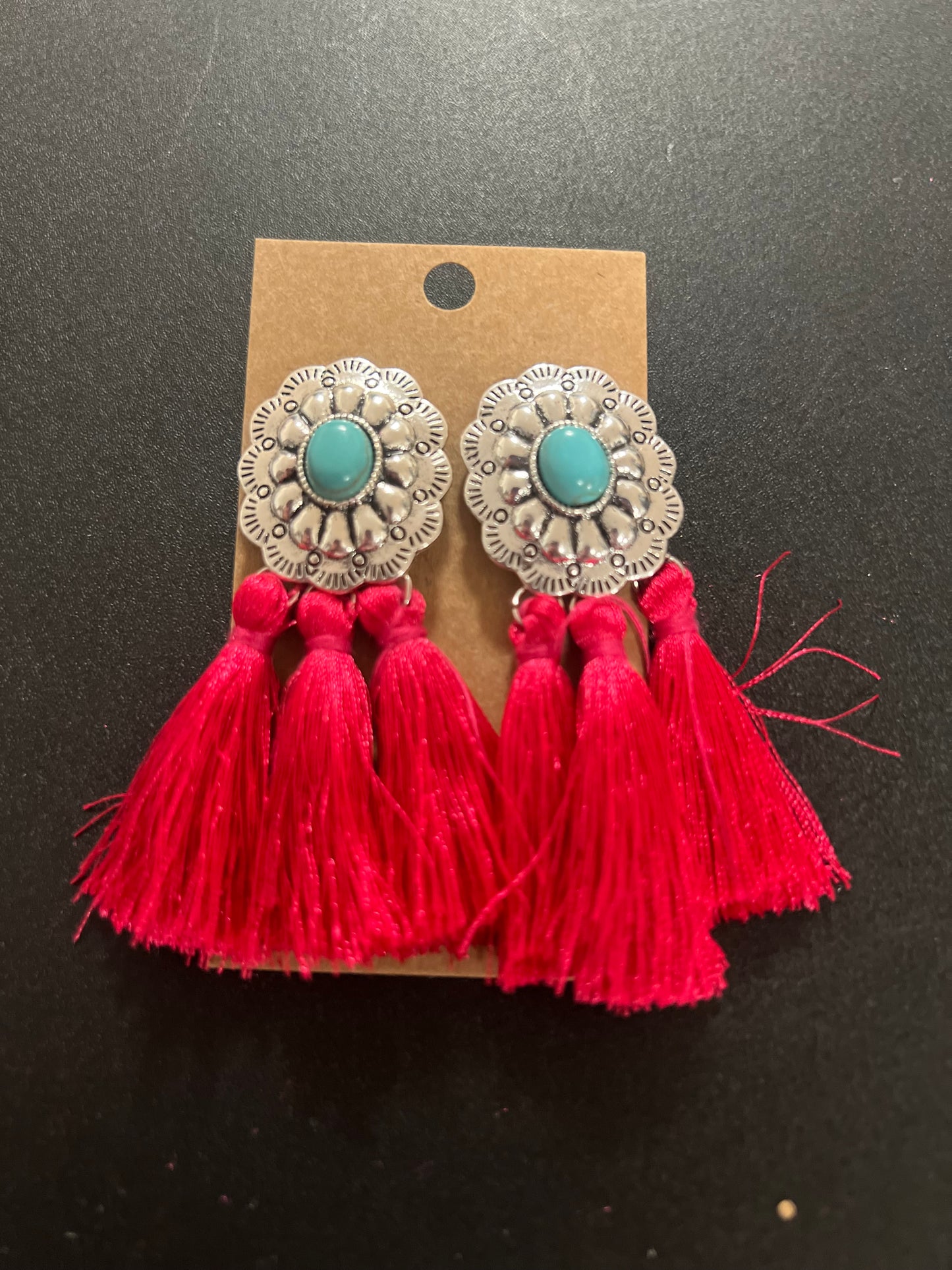 tassel conch earring
