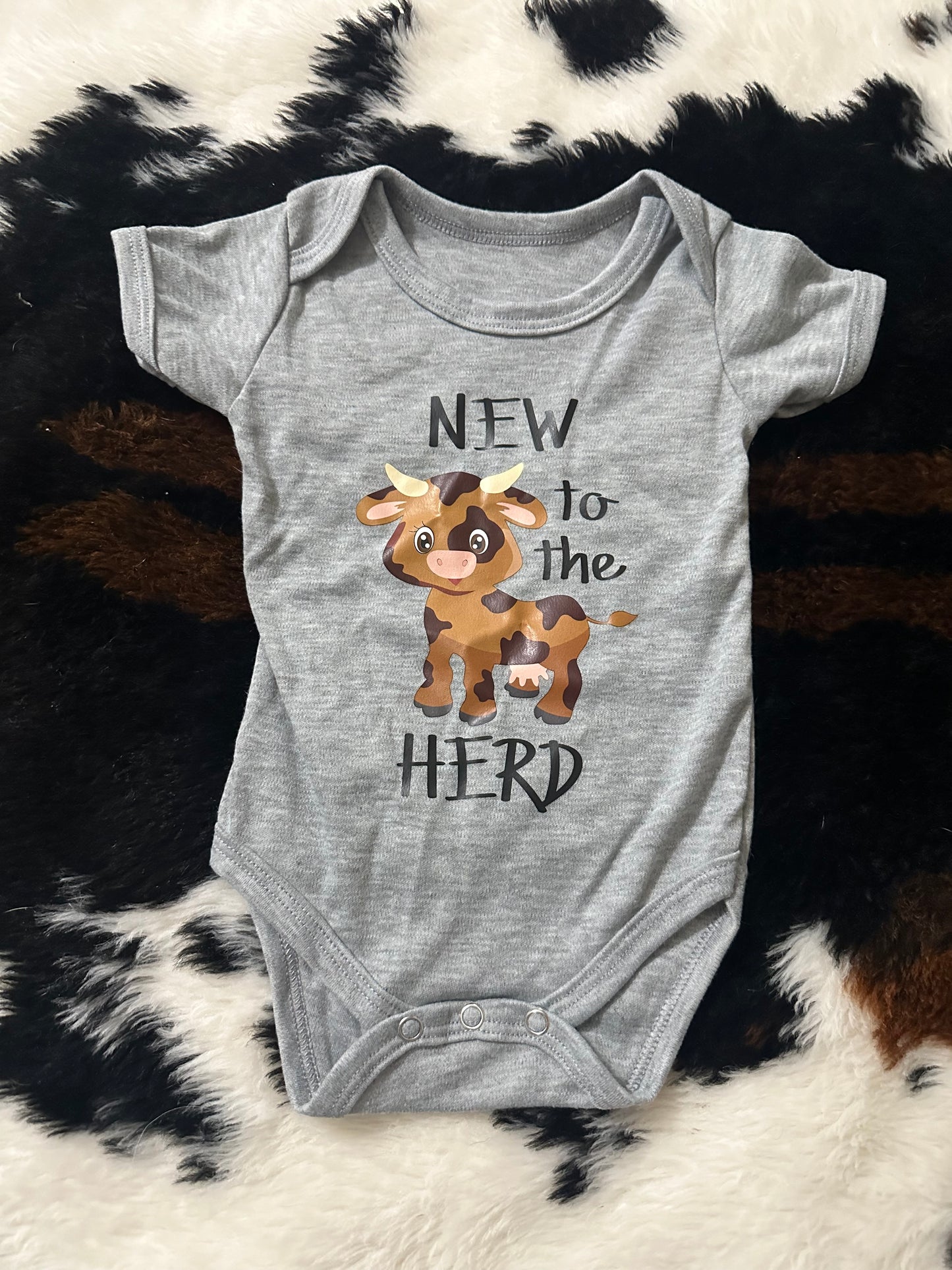New to the Herd Onesie