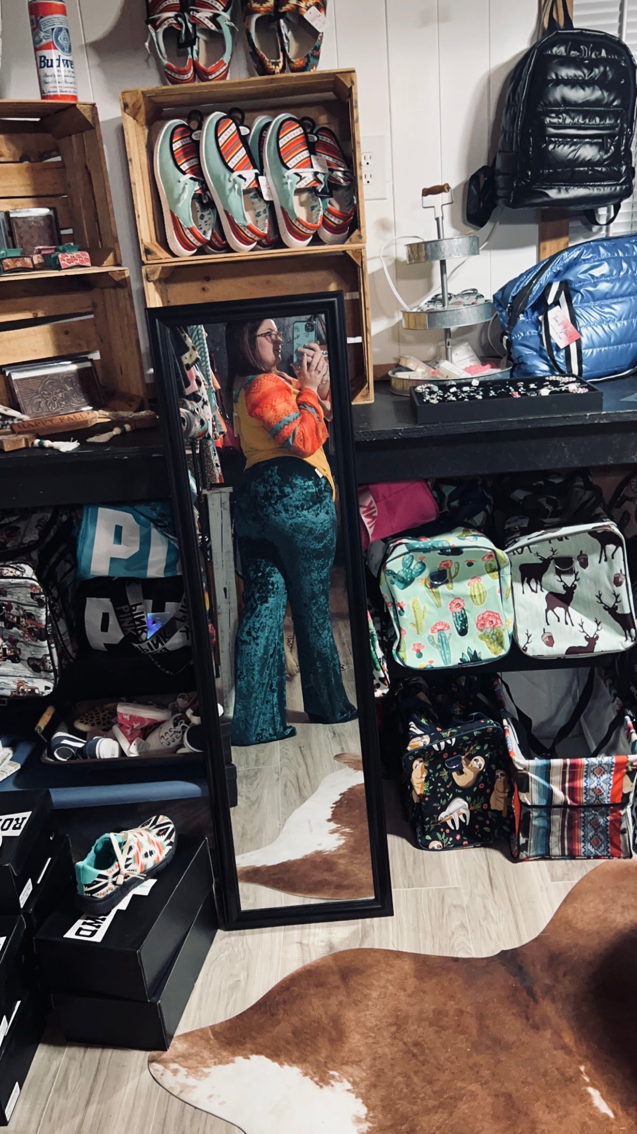 Emerald Velvet Pants
