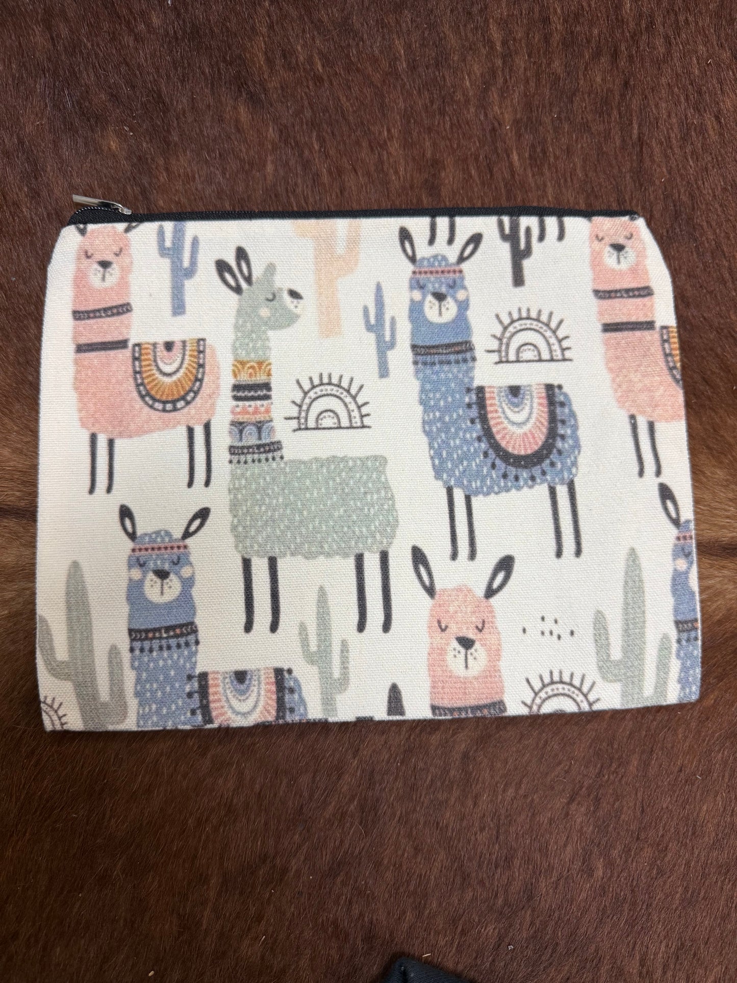 colorful llamas bag