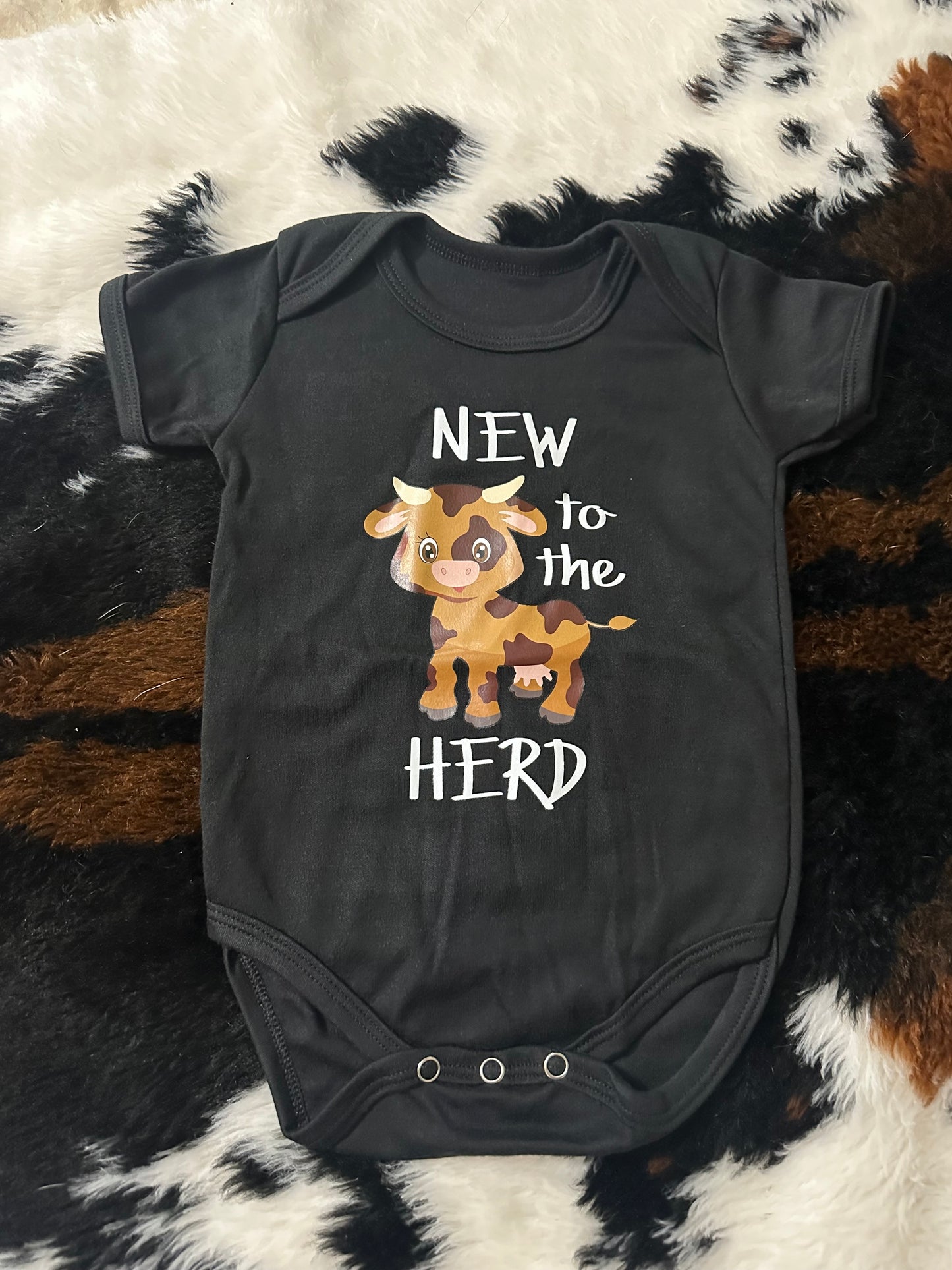 New to the Herd Onesie
