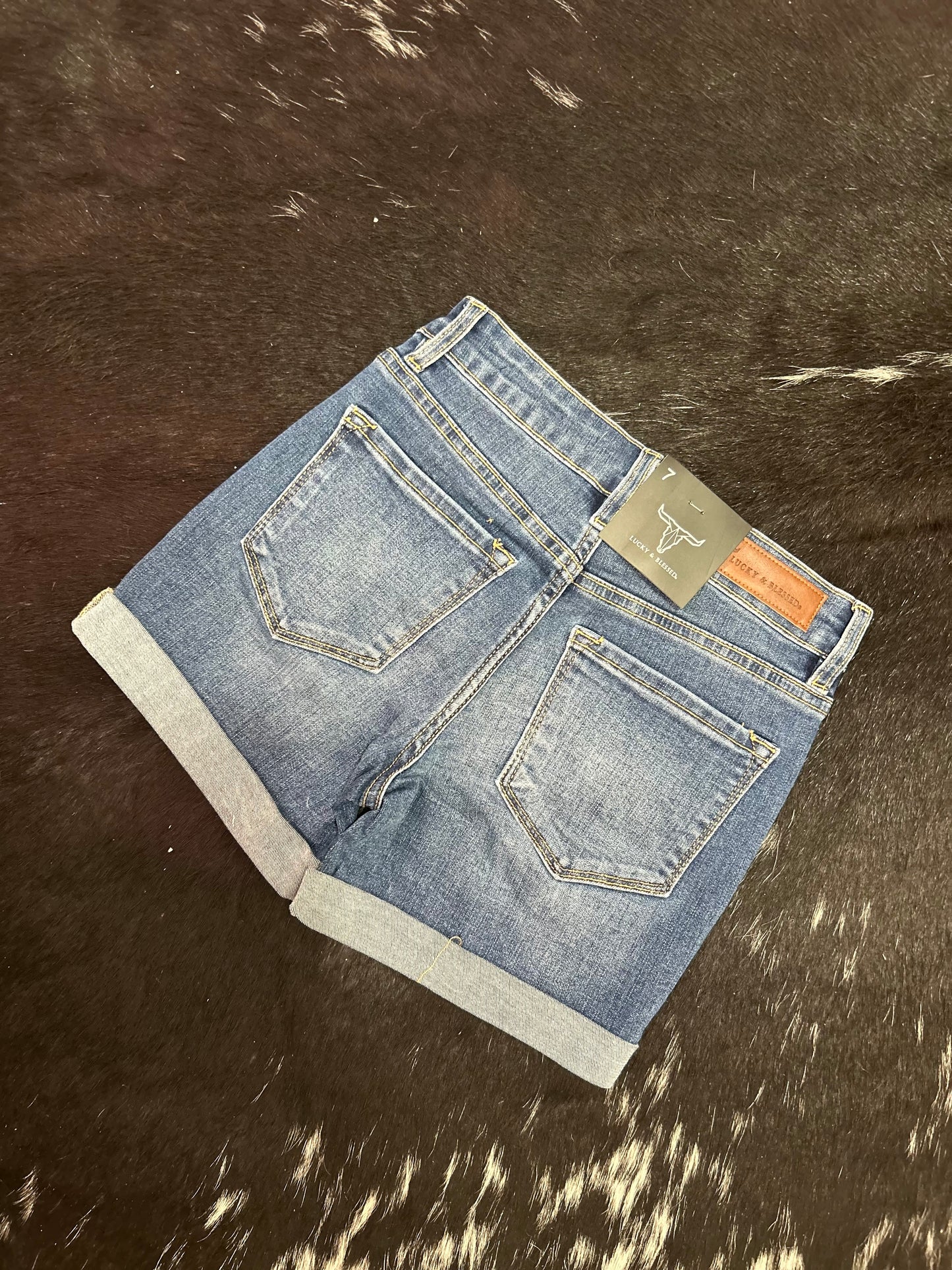 L + B Kid Jean Shorts
