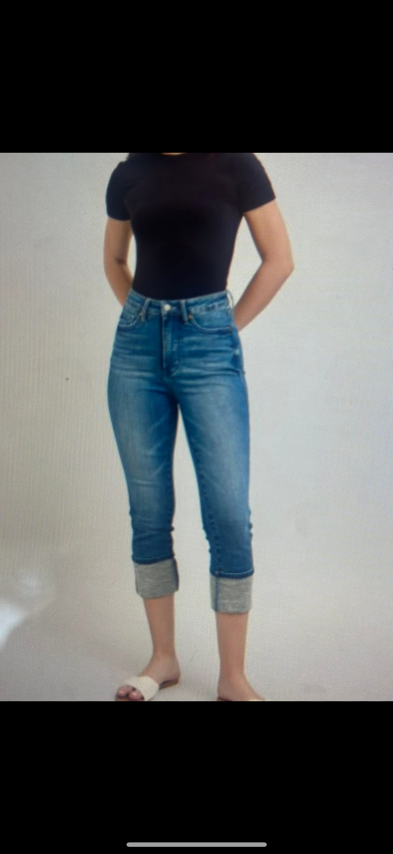 judy blue skinny cuff jeans