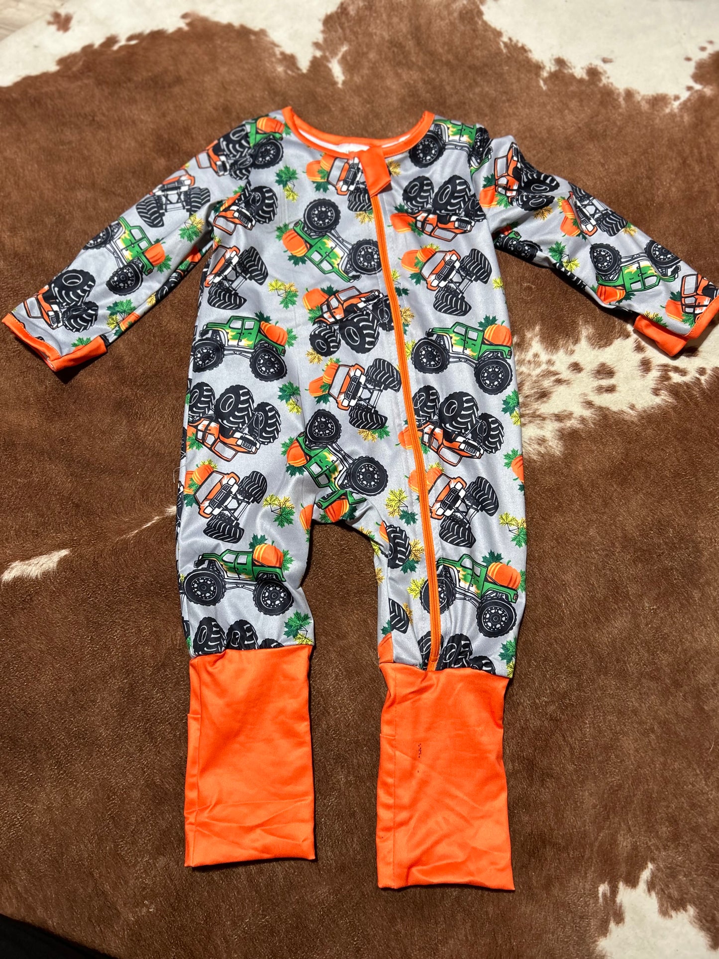 Monster Truck Onesie