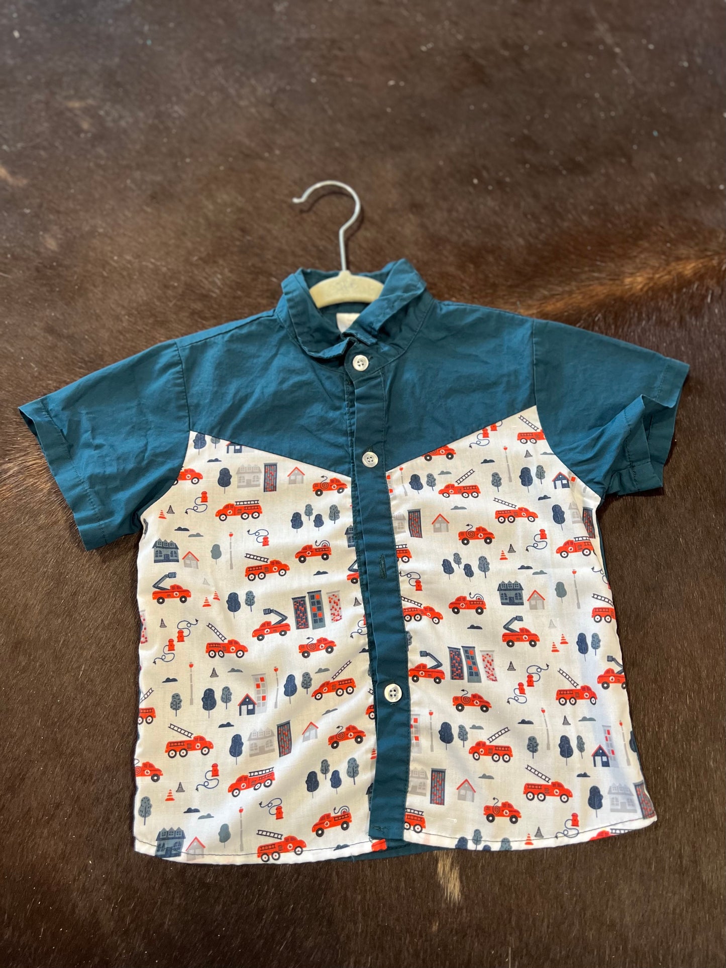 Fire truck Botton Up