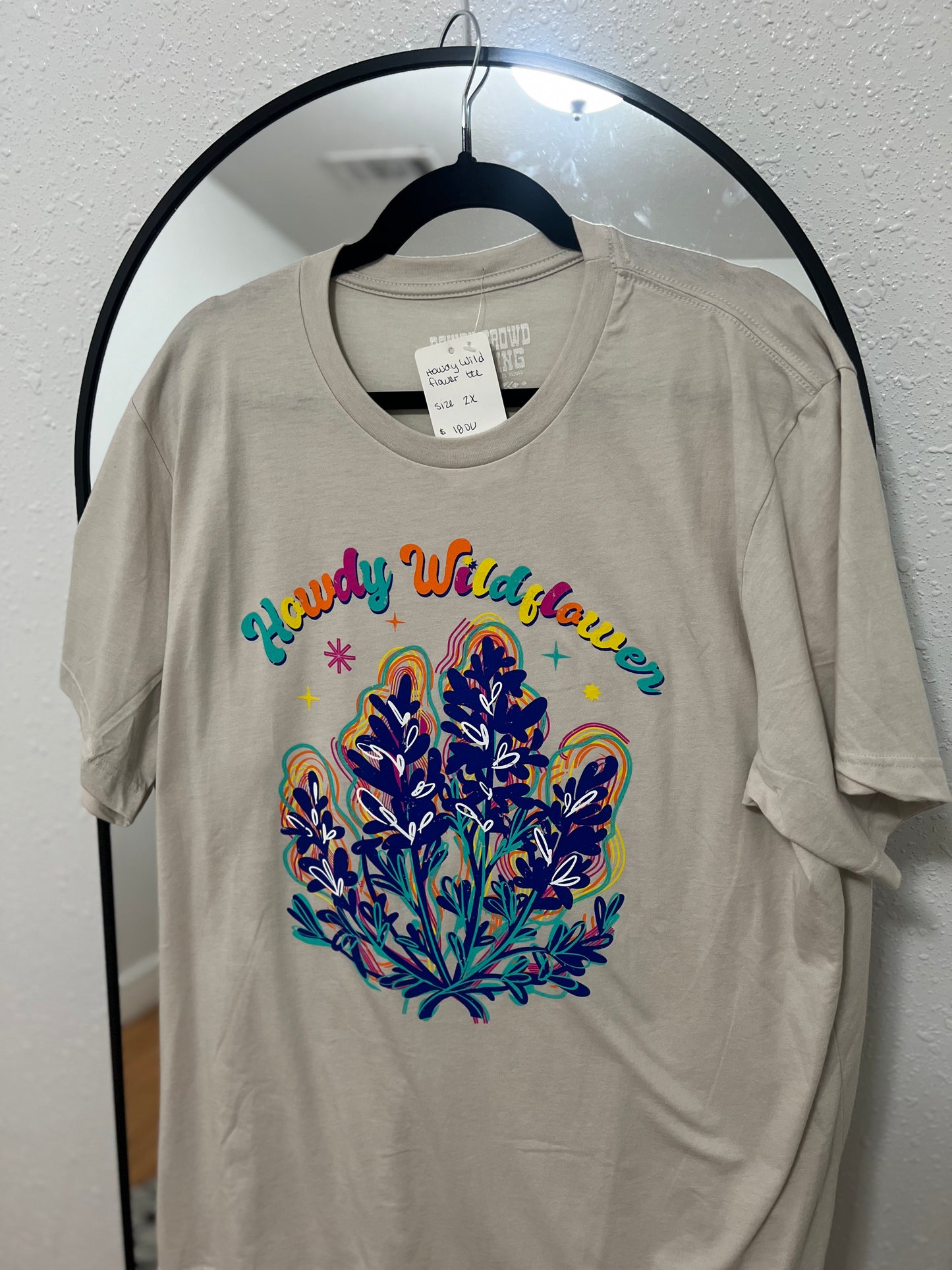 Howdy Wildflower tee