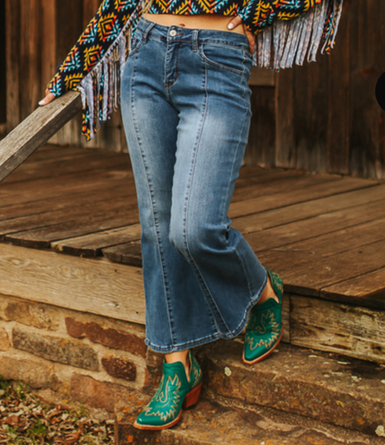 L+B Flare Crop Fit (Plus Size)