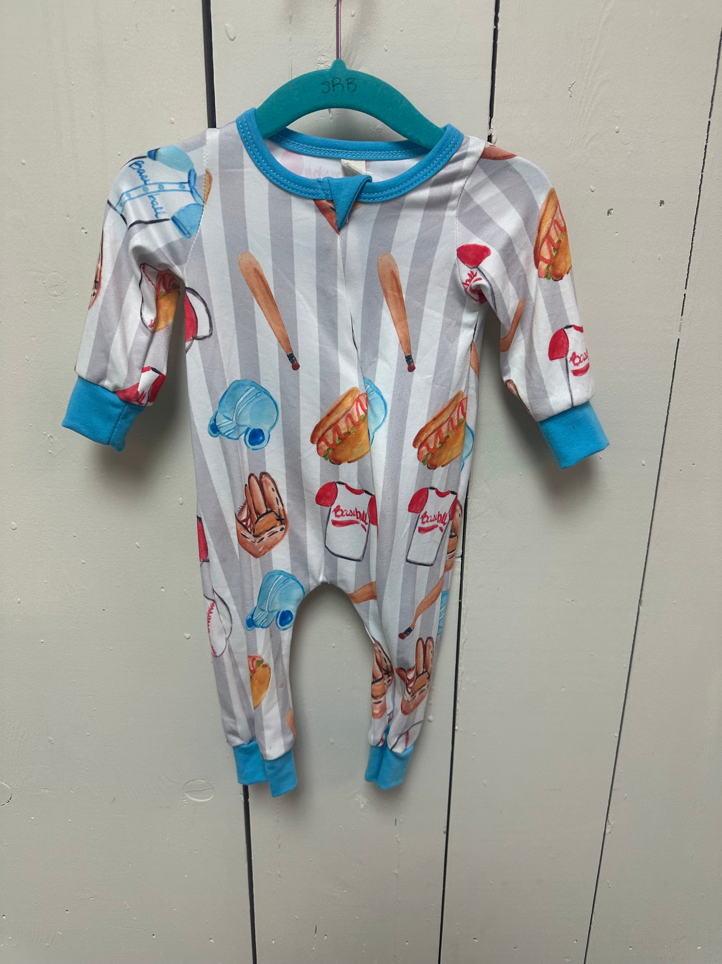 Baseball Romper