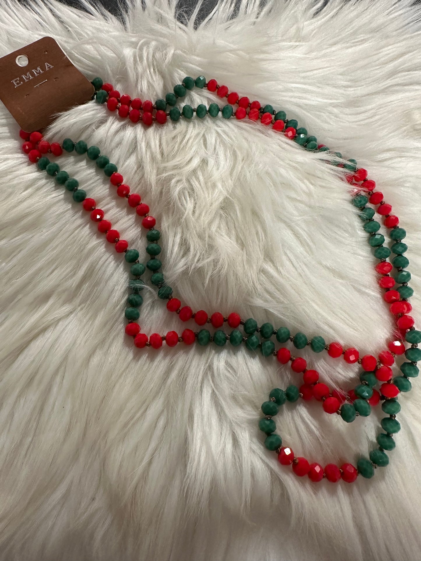 60in beaded necklace