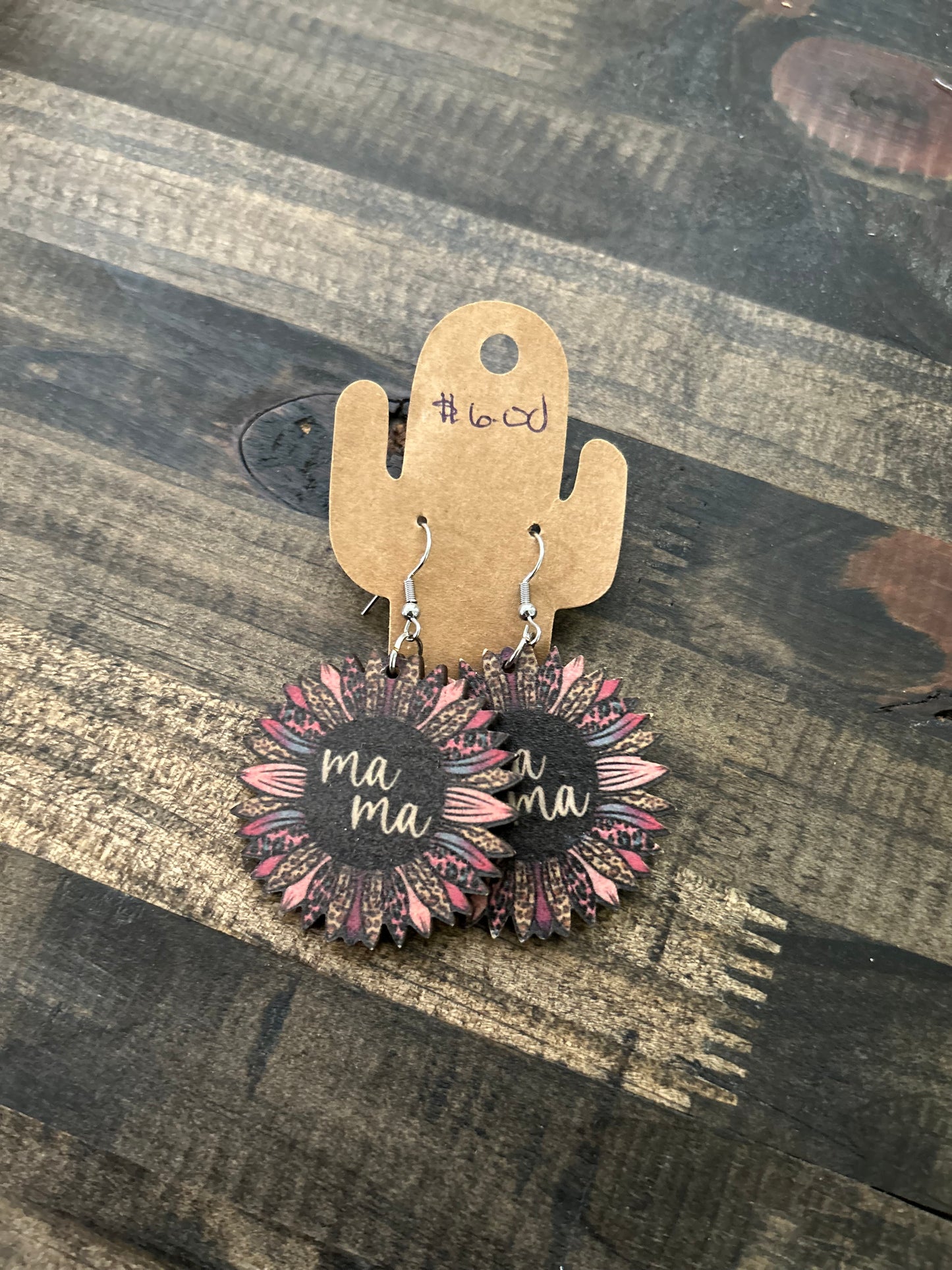 Wooden Mama Earrings