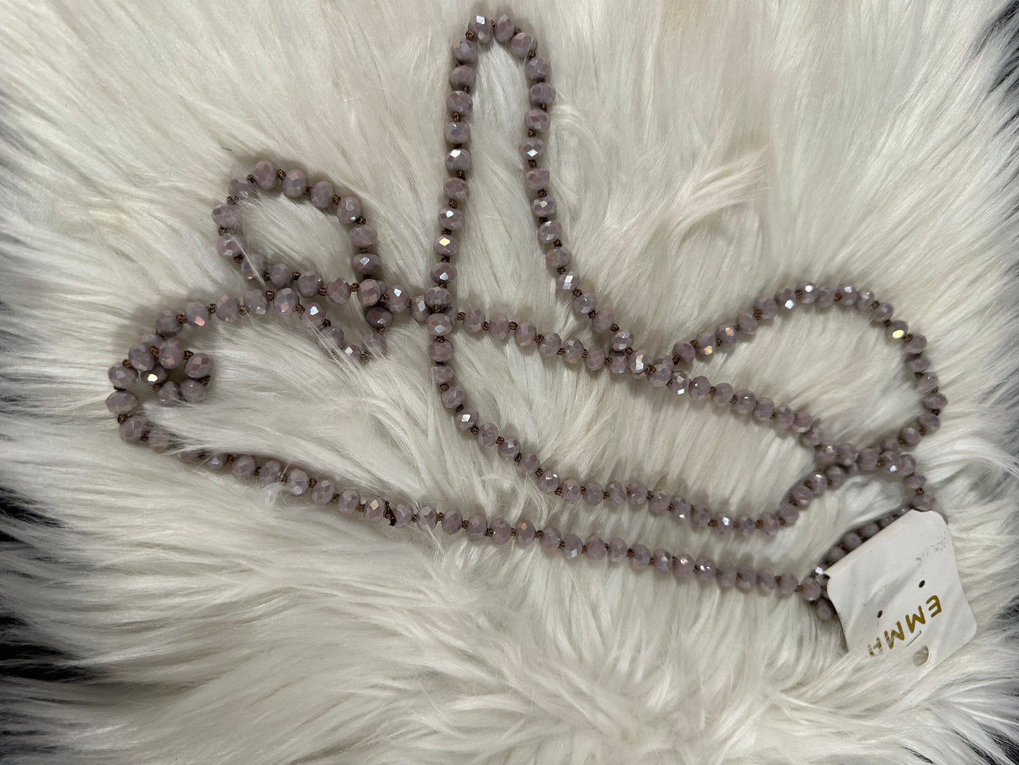 60in beaded necklace