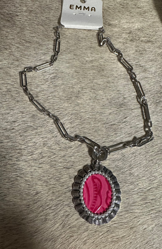 Silver Link Necklace