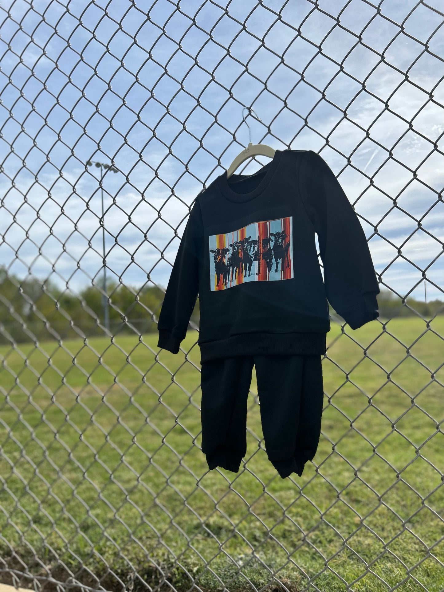 Serape Cattle Jogger Set