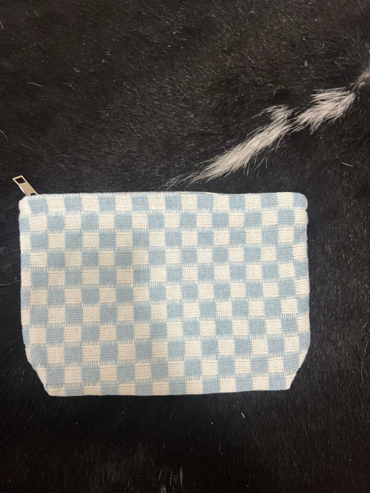 checkered bag