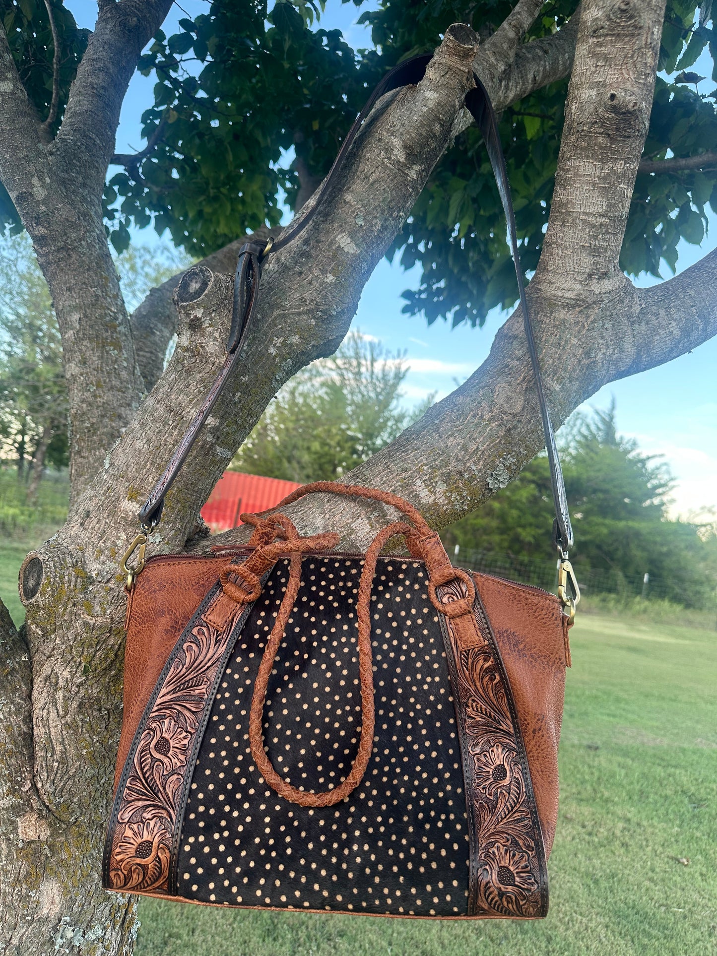 Jane Genuine Leather Tote concealed carry