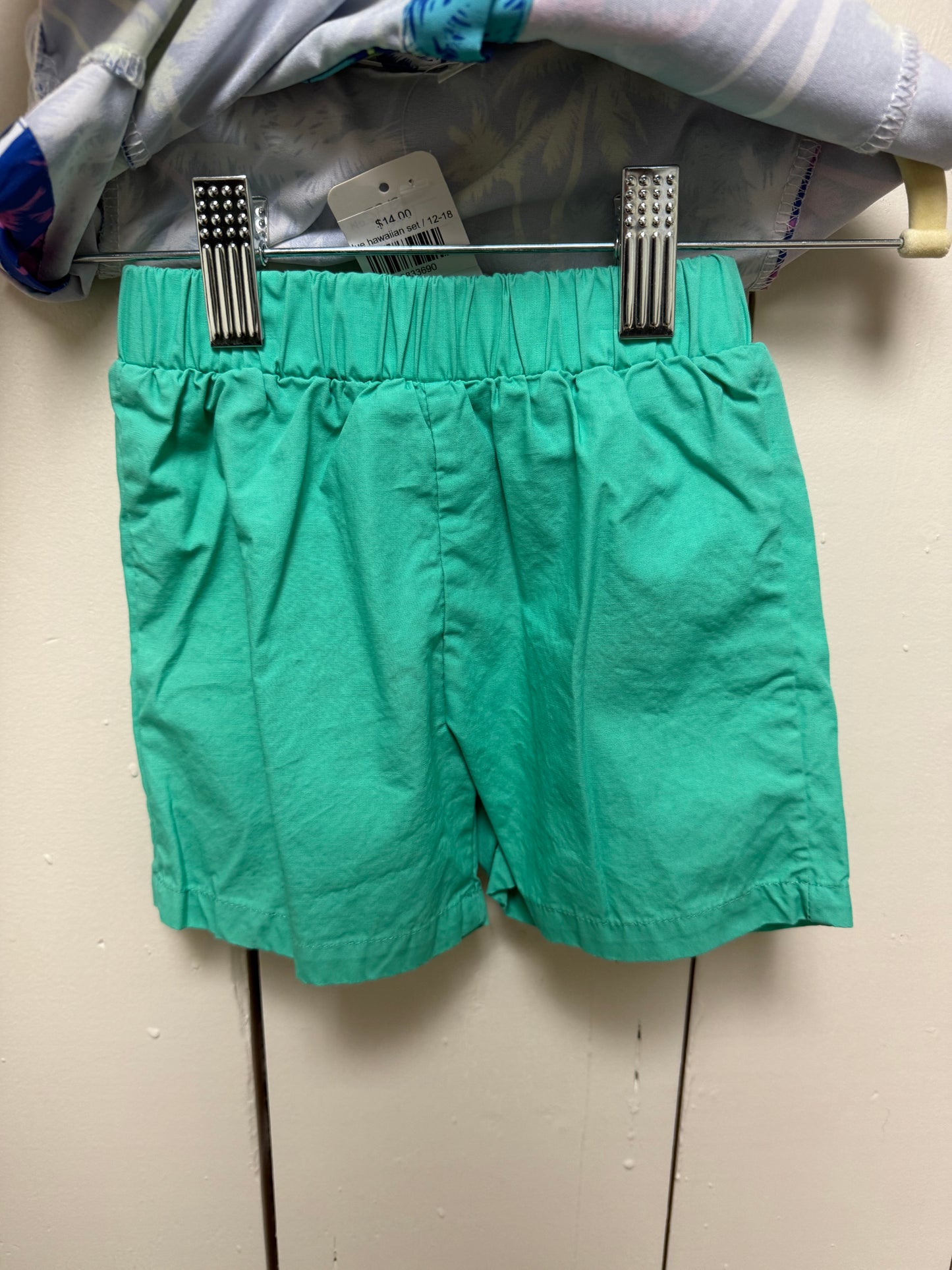 blue hawaiian set