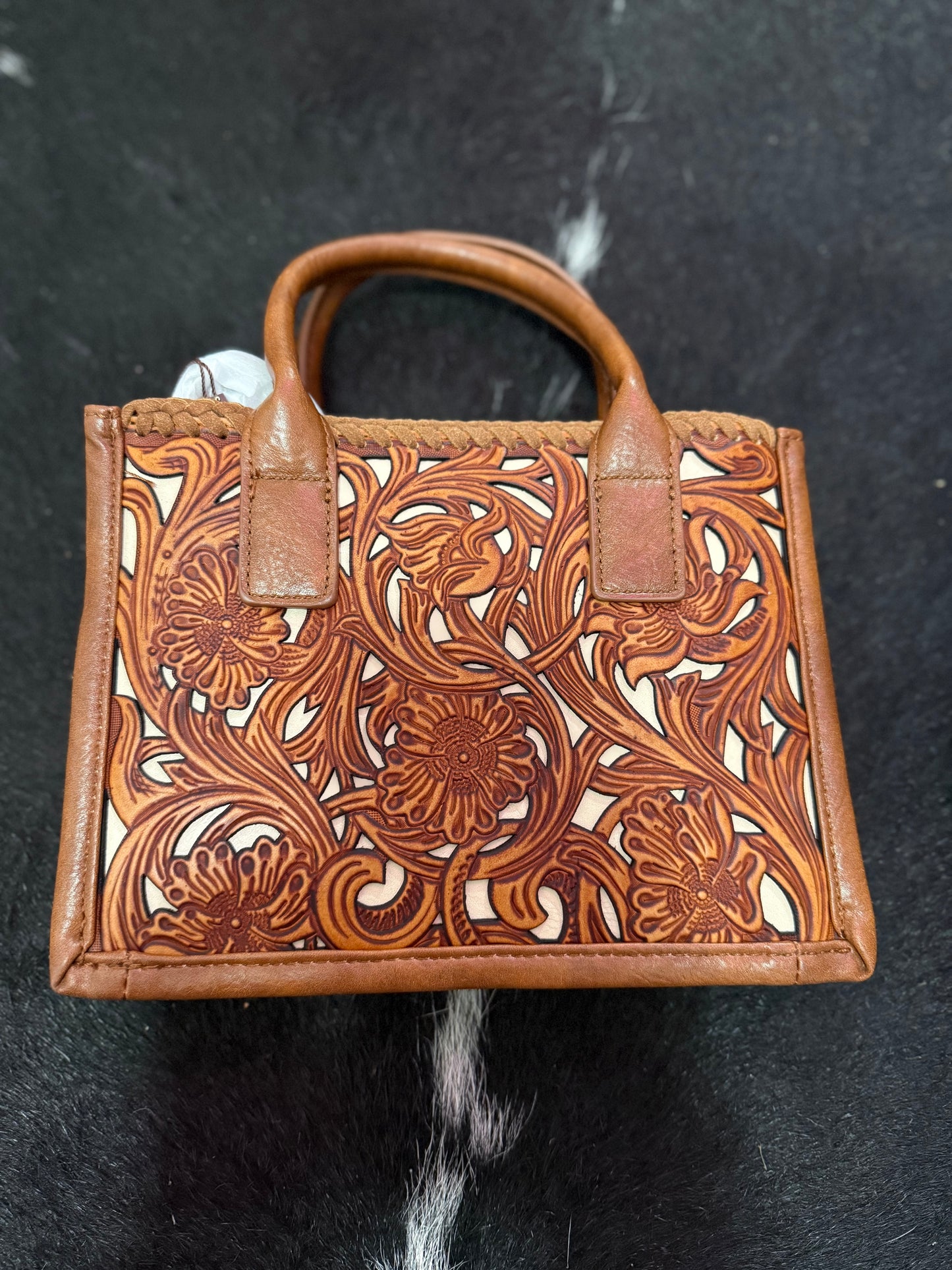 small tooled purse