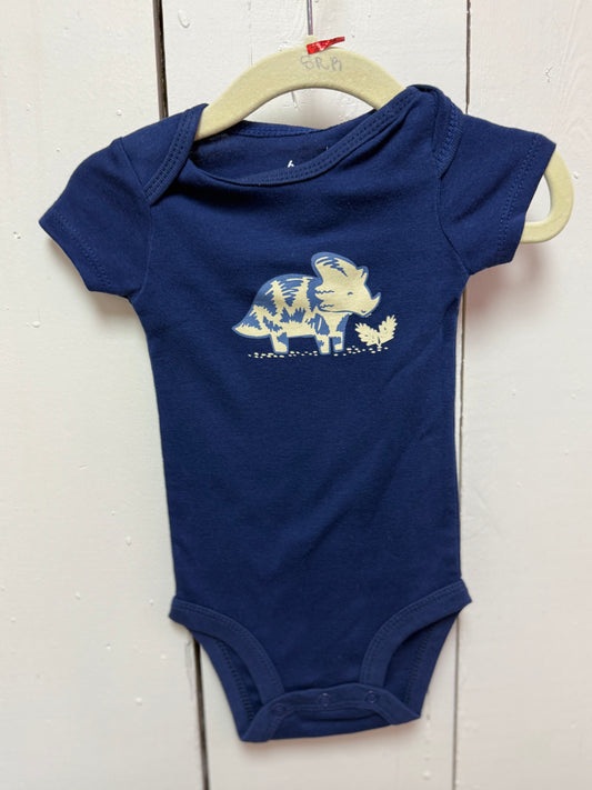 blue dino animal onesie