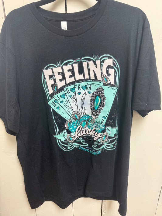 feeling lucky tee