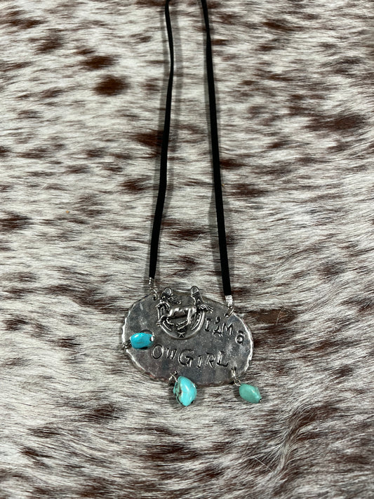 cowgirl necklace