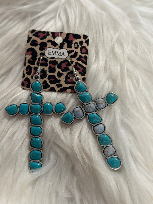 Cross Earrings