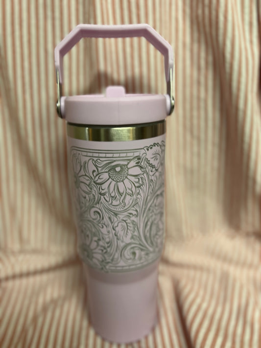 purple tooling tumbler