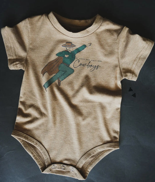hero’s always been cowboys tee