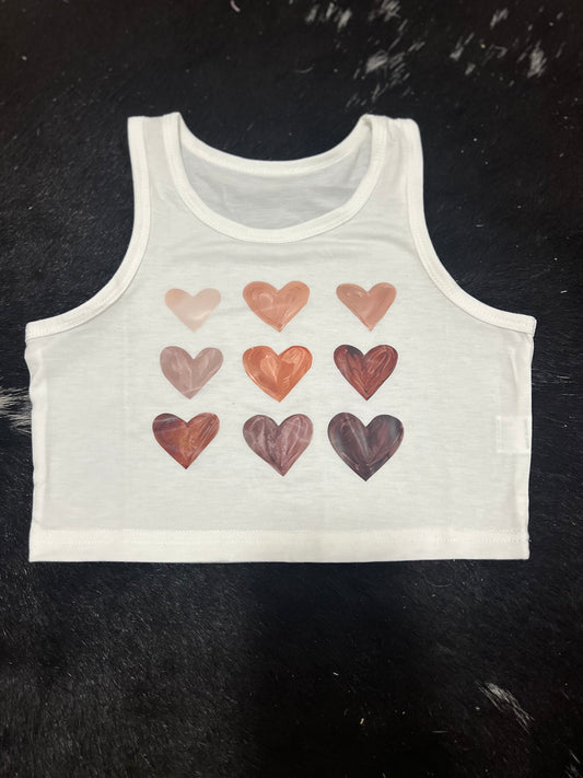 neutral heart top