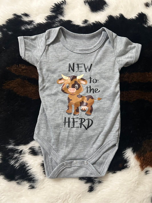 New to the Herd Onesie