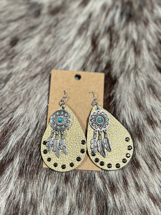 dream catcher earring