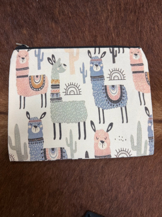 colorful llamas bag