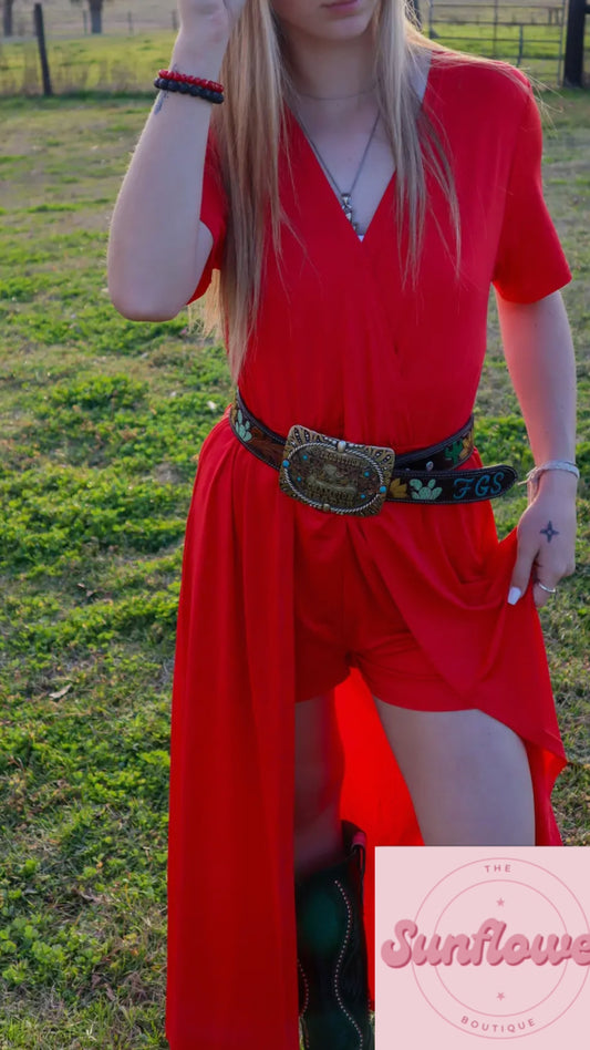 Red Jumpsuit