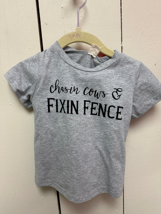 chasin cows and fixin fence set