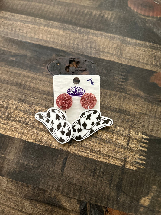 Cowboy Hat Earrings