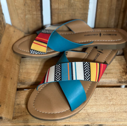 Shiner Serape Sandal