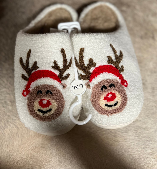 Reindeer Slippers