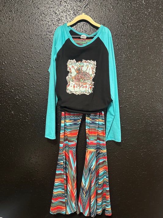 Let Her Buck Aztec Bellset