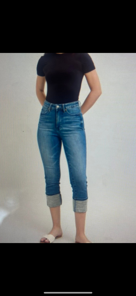 judy blue skinny cuff jeans