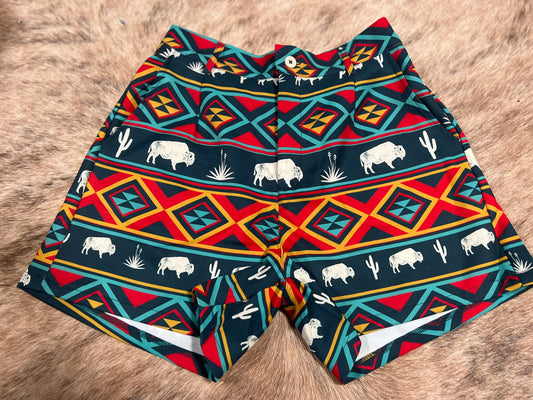 colorful Desert shorts