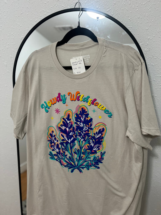 Howdy Wildflower tee
