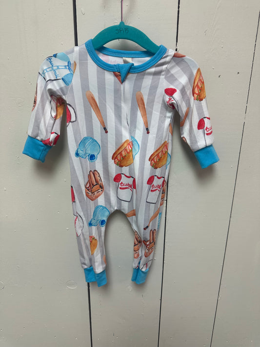 Baseball Romper