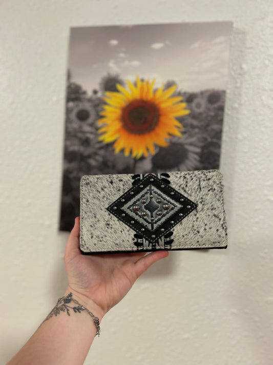 Aztec Cowhide Wallet