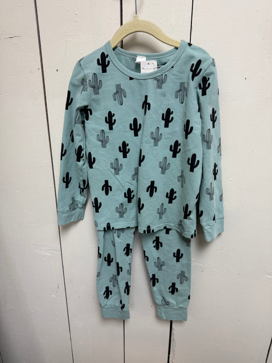 teal cactus set
